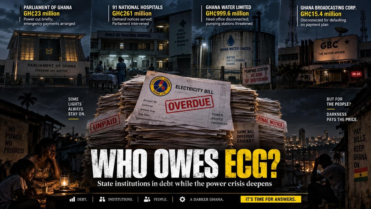 Ghana's Electricity Crisis Is Really a Revenue-Conversion Crisis: What the Evidence Says About ECG