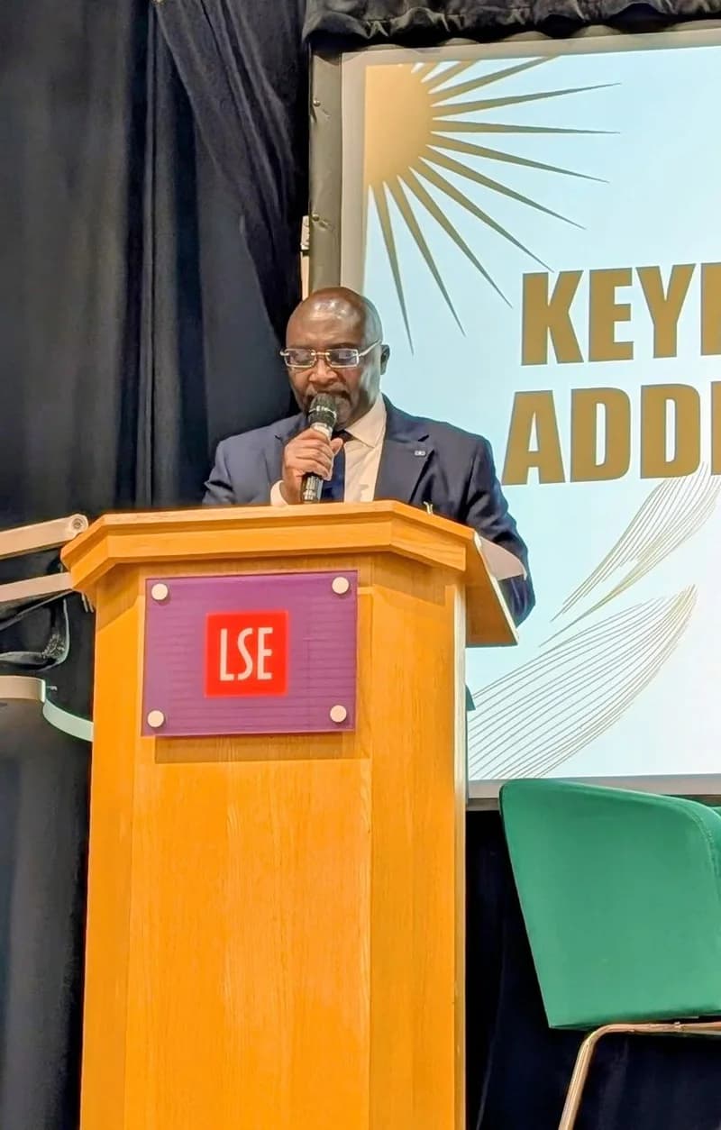 “No AI Without Digitalisation”: Bawumia Outlines Six-Point Policy Framework for Africa’s AI Leadership at LSE Summit