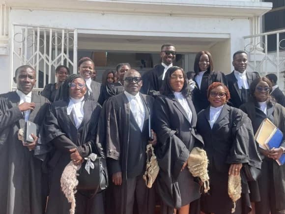 Wesley Girls' High School legal team