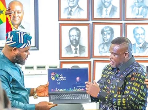 Government Distributes 8,500 Laptops to Kickstart One Million Coders Programme