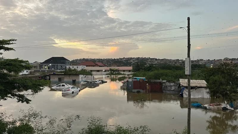 Vice President Opoku-Agyemang Tours Flood-Hit Accra as MP Proposes National Disaster Fund