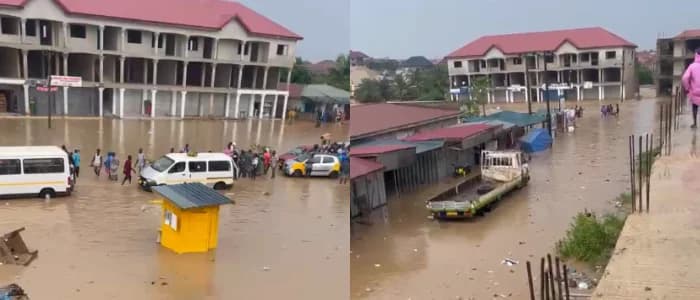 GMet Issues National Storm Alert After Two People Are Swept Away by Floods in Greater Accra