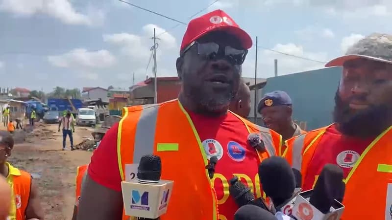 Zoomlion, NADMO Initiate Massive Accra Cleanup as Waste Collector Faces Arrest for Gutter Dumping in Tema