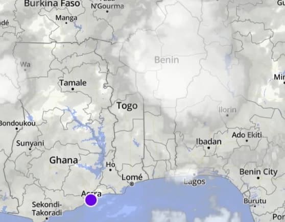 Ghana weather today: GMA forecasts morning drizzle, afternoon thunderstorms nationwide