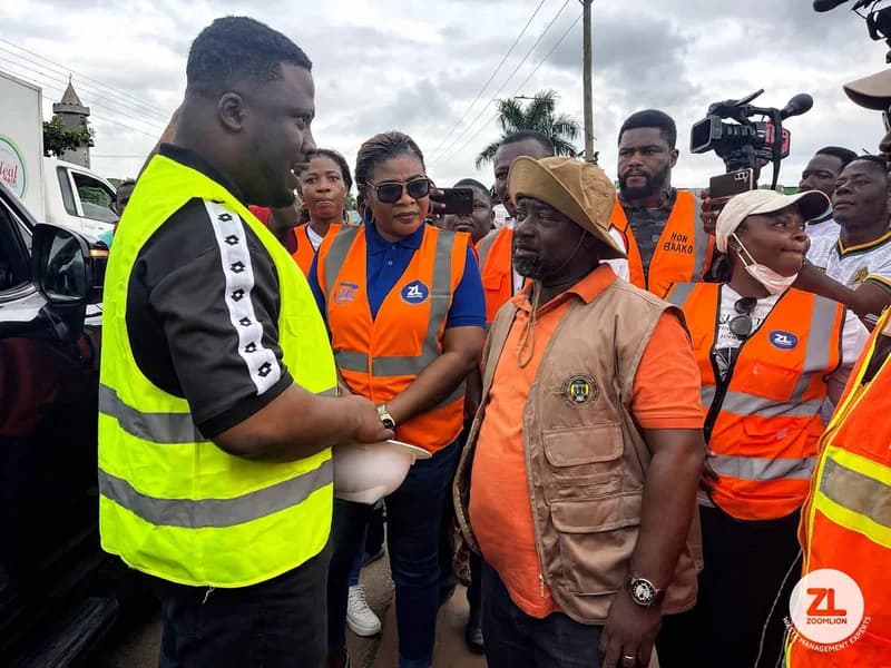 KMA and Zoomlion Launch City-Wide Clean-Up to Combat Flooding and Enforce Sanitation Laws in Kumasi