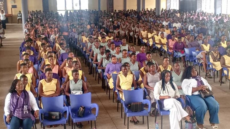 MOGA 2003 Mentorship Summit Empowers Over 1,700 Mfantsiman Girls’ SHS Students