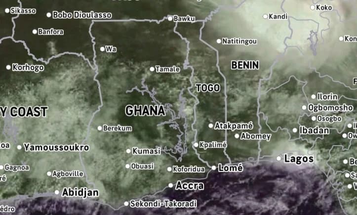 Northern and transition belts on alert as GMet predicts widespread thunderstorms