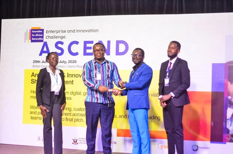 KNUST’s Automated Neonatal Exchange Transfusion System Wins Top Prize at ASCEND Innovation Showcase