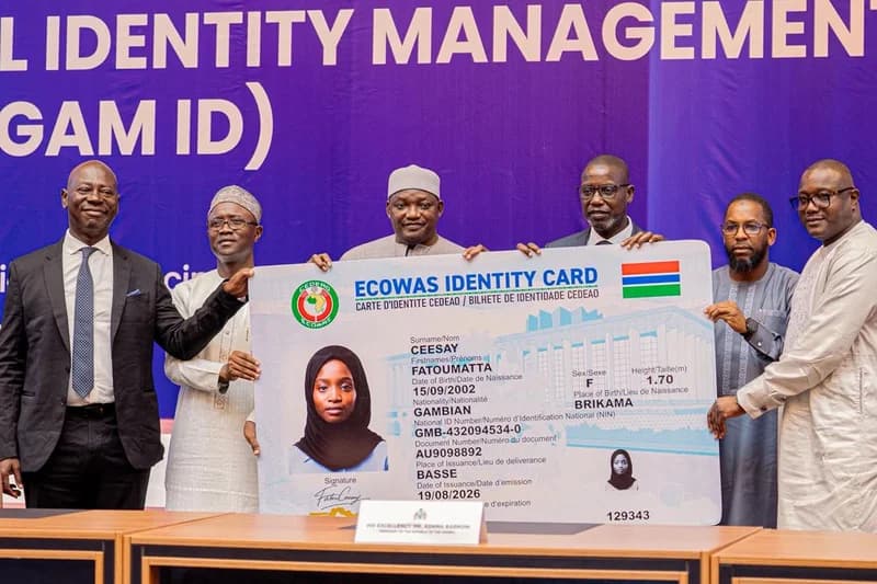 President Adama Barrow Launches The Gambia’s First Unified National Identity System in Partnership with Ghana’s Margins ID Group