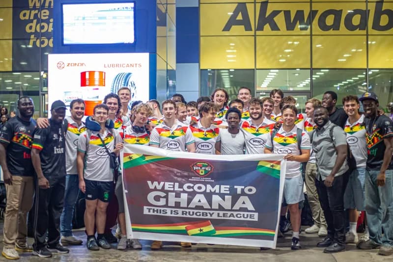 Cambridge University Rugby League Team Embarks on Landmark Developmental Tour of Ghana