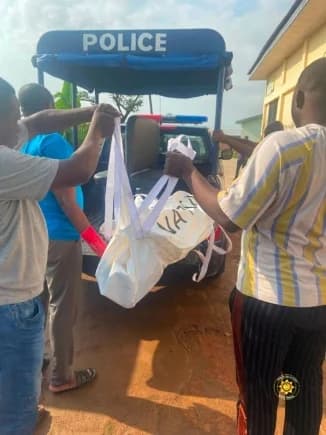 Firefighters recover body from flooded drainage channel at Kpando-Gabi