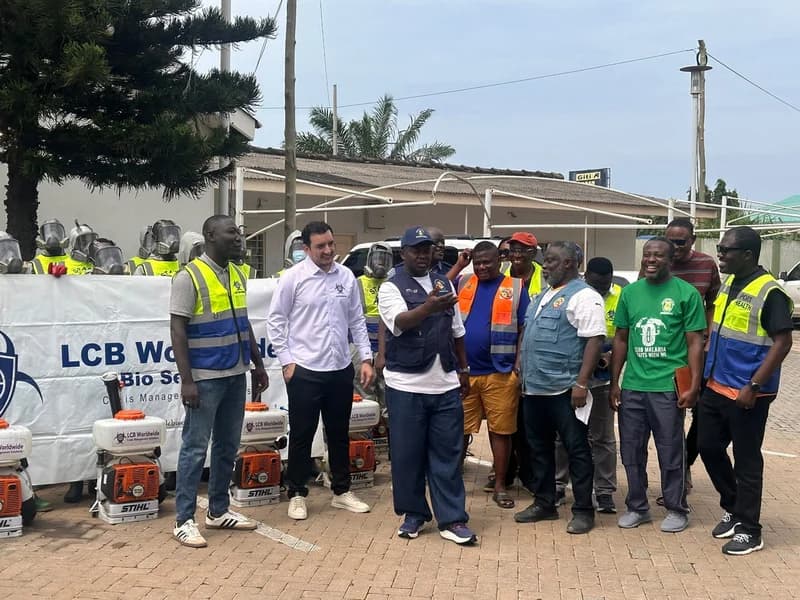 LCB Worldwide Partners with Ghana Health Service for Massive Post-Flood Fumigation Exercise in Accra
