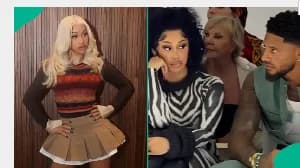 Cardi B Breaks Social Media Silence Following Paris Fashion Week Appearance with Nigerian Goalkeeper Maduka Okoye