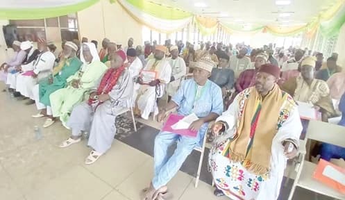 A section of the Imams and their deputies at the conference