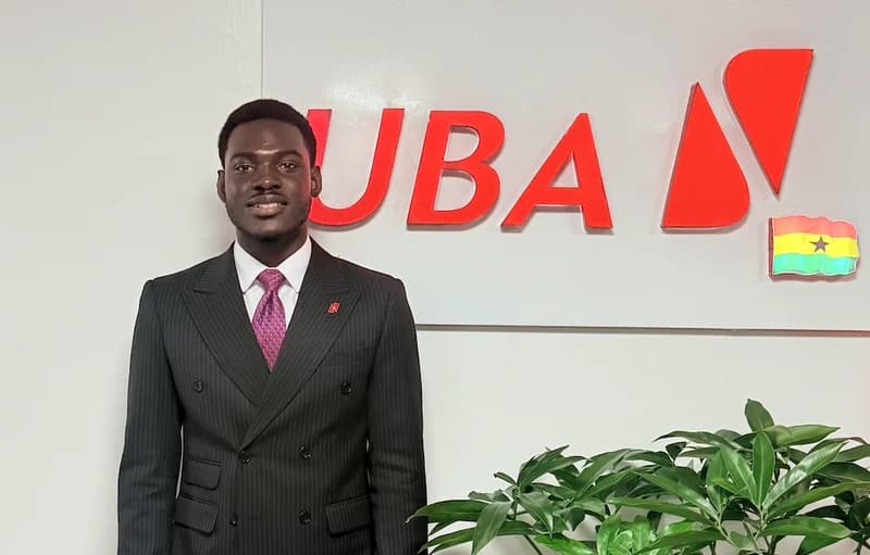 Christopher Awuku Shares Transformative Lessons from UBA Ghana Corporate Banking Internship