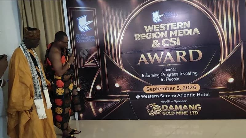 GJA Western and Western North Regions Launch 2026 Media and Corporate Impact Awards Sponsored by Damang Gold Mine