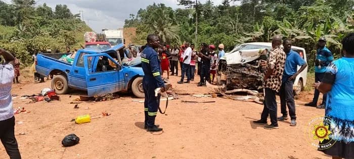 Three dead, 11 injured in Ajumako Kokoben highway crash