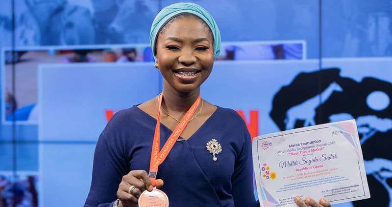 Maltiti Sayida Sadick of GBC Earns Global Recognition at Merck Foundation’s ‘More Than a Mother’ Awards