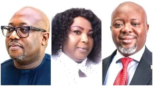 Dr Kojo Pumpuni Asante, Joyce Larbie, Victor Kwadjoga Adawudu