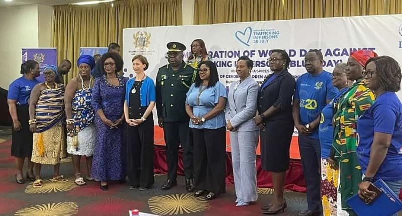 Minister Agnes Naa Momo Lartey and Stakeholders Call for Digital Vigilance and Victim Protection in National Anti-Trafficking Strategy