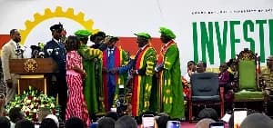 Professor Christian Agyare Inducted as 13th Vice-Chancellor of KNUST