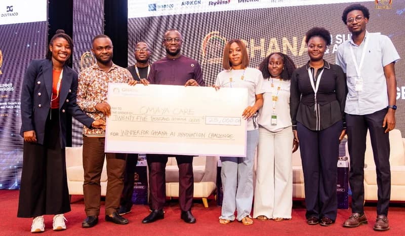 Omaya Care Secures Top Prize at Inaugural Ghana AI Innovation Challenge for AI-Powered Maternal Health Solution