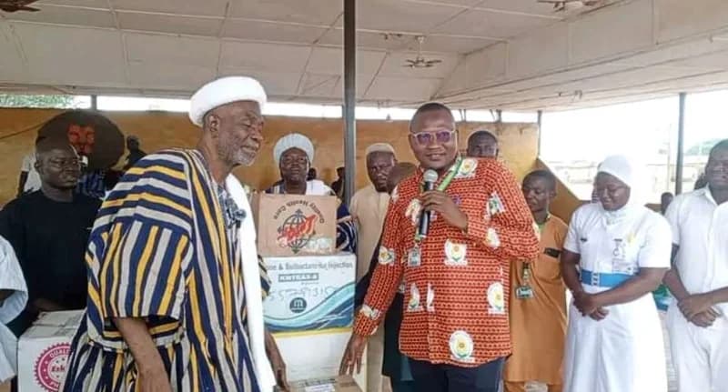 Regent of Dagbon Kampakuya Naa Yakubu II Boosts Healthcare with Medical Donation to Yendi Municipal Hospital