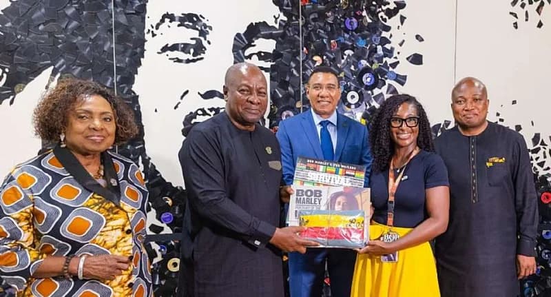President John Mahama Strengthens Ghana-Jamaica Ties Through Historic Bob Marley Museum Visit