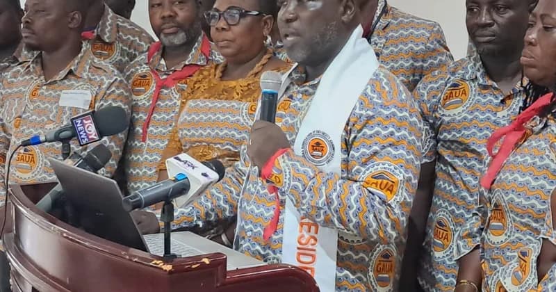 Rev. Kwaku Karikari Amoah and GAUA Reactivate Nationwide Strike Over Persistent Market Premium Disparities