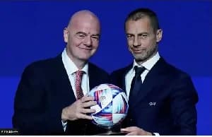 UEFA President Aleksander Ceferin Declines FIFA Presidency Run as Global Stars Clash Over Gianni Infantino's Future