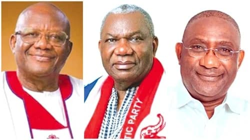 Paul Afoko — National Chairman hopeful, Boakye Agyarko — National Chairman hopeful, Sammy Crabbe — National Chairman hopeful
