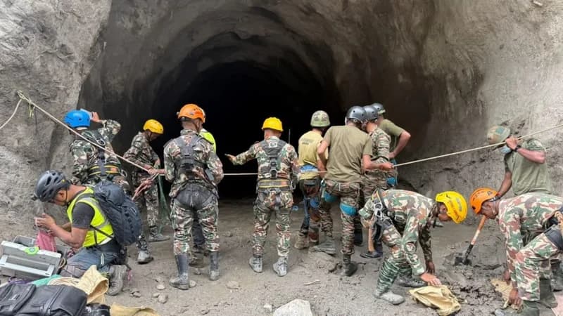 International Rescuers Blast Hillsides in Desperate Search for 600 Trapped Nepal Hydropower Workers