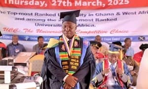 Nsawam Inmate Fuseini Alidu Konlabik Defies Odds with First-Class Degree from University of Cape Coast