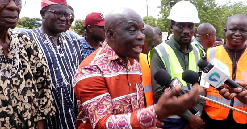 Minister Agbodza Hails Accra-Kumasi Expressway as President Mahama’s Legacy Project Amid Contractor Accountability Push