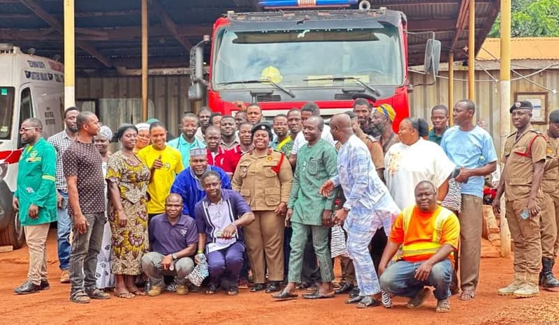 Bono East Regional Fire Command Partners with Techiman Artisan Leaders to Bolster Community Fire Safety