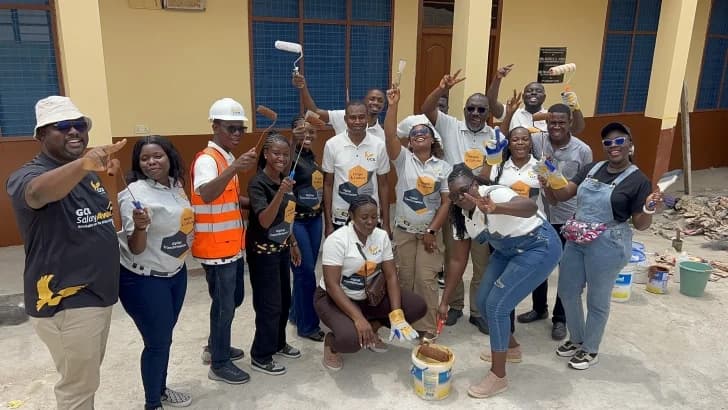 GCB Bank PLC Employees Transform Oblogo M/A Basic School Nursery Block Through Community Impact Initiative