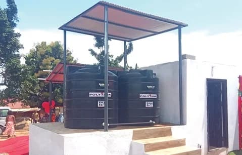 The water system at Bobin