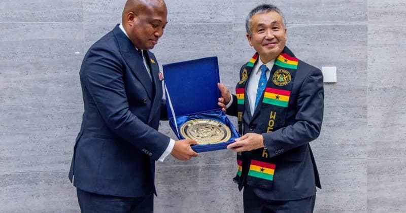 Foreign Minister Ablakwa Hosts Japanese Astronaut Dr. Koichi Wakata to Bolster Ghana’s Space Technology Ambitions