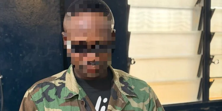 Police Arrest Ex-Convict Bright Atsu Kudiabor for Posing as Soldier and Extorting Ashaiman Residents