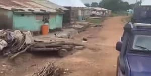 Police Search for Killers of Constable Redeemer Owusu Leaves Gindabour Deserted