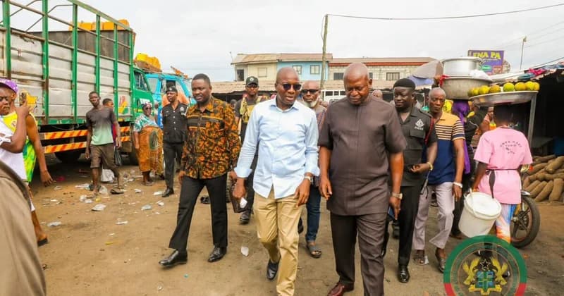 President Mahama Accelerates ‘Resetting Ghana’ Agenda with Railway Expansion, TOR Turnaround, and Urban Market Redevelopment