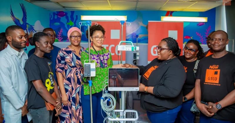 GTBank Ghana Donates Essential Medical Equipment to Greater Accra Regional Hospital's Paediatric Oncology Unit