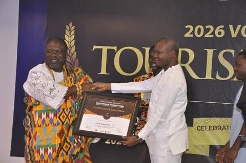 Ghana Tourism Authority honours VR Minister
