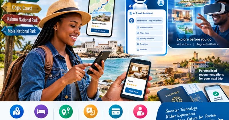 Ghanaian Tourism Sector Navigates Digital Transformation Through Artificial Intelligence and Virtual Reality