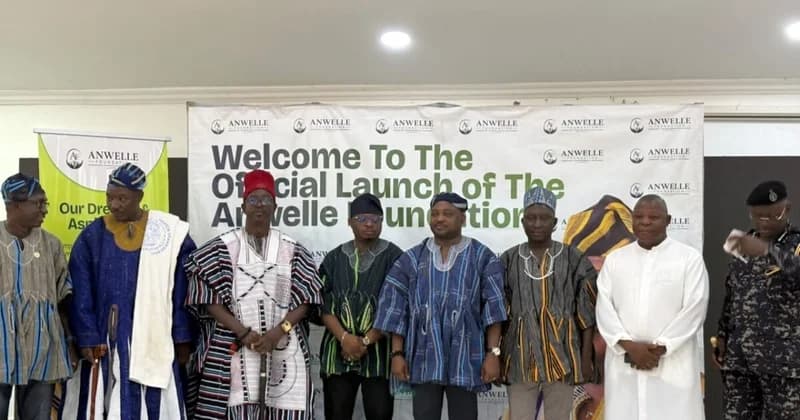 Paramount Chief Naa Di-Naa Donlabong III Urges Grassroots Development at Anwelle Foundation Launch in Jirapa