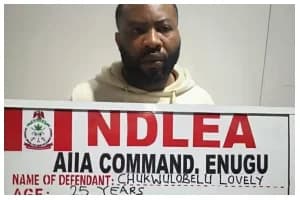 NDLEA Apprehends Businessman Lovely Chukwulobelu After Expelling 72 Cocaine Wraps at Nigerian Airport
