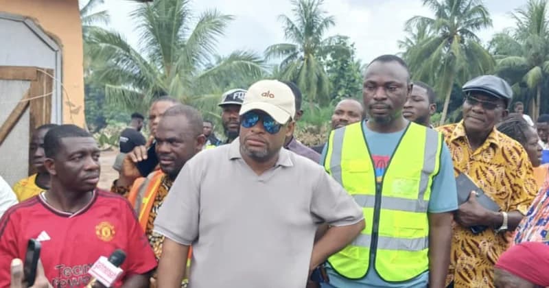 Hohoe MP and Regional Authorities Coordinate Relief for Over 4,000 Households Following River Dayi Flooding