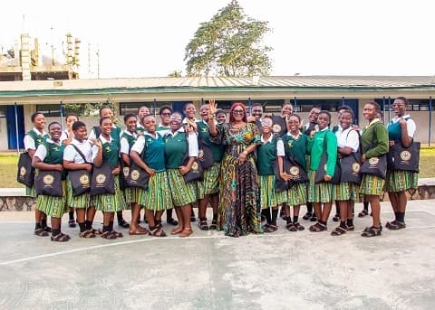 GTA Ladies Club mentors Aburi Girls students