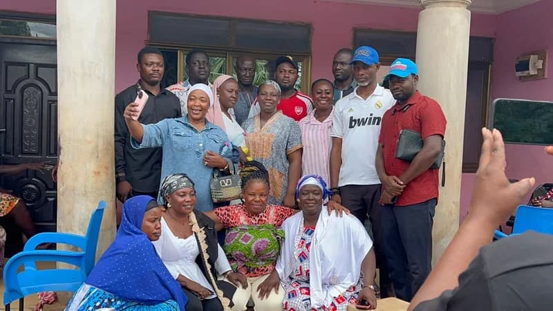 Salomey Awity Baffoe returns home after GH₵100,000 bail release