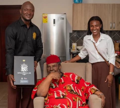 AKing's Cellar partners Pete Edochie for Legacy Gala in Accra